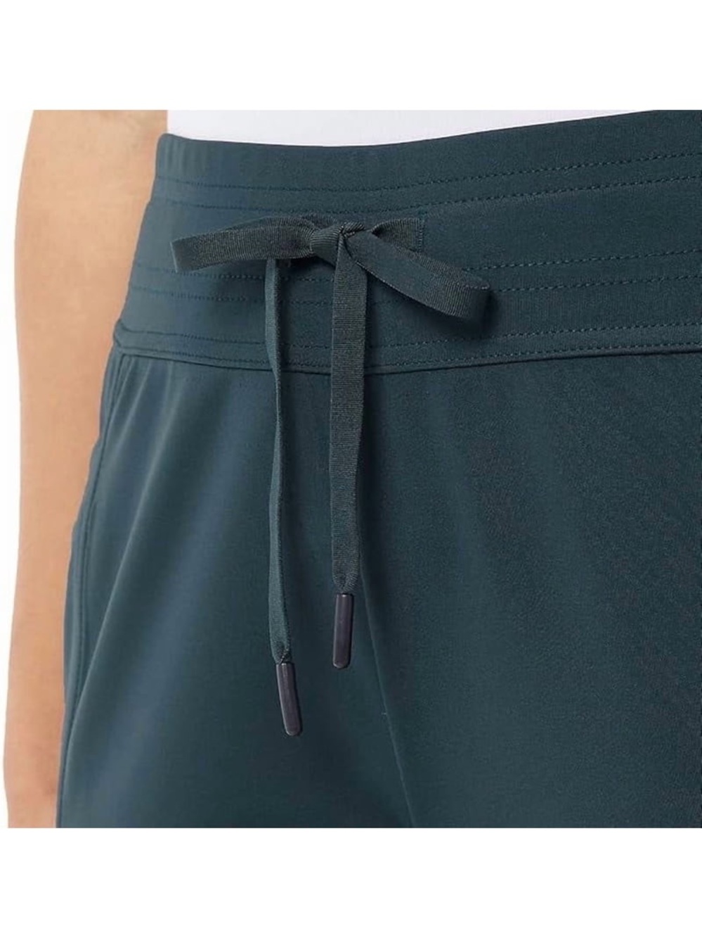 32 Degrees Heat Women's Tech Fleece Jogger Pants ( Deep Peacock, XXL) - Picture 3 of 6